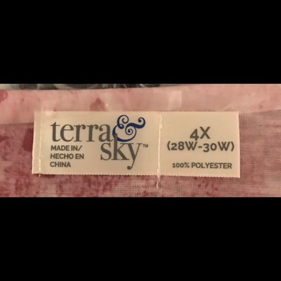 COPY - Terra & Sky new flutter sleeve top - Picture 3 of 3